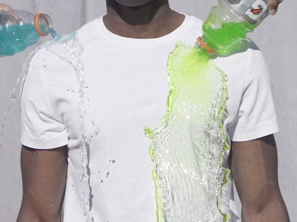 Creative t shirt design - Damp-proof T-shirt, stain repellent fabric