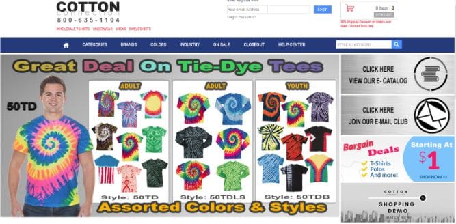 Cotton Connection- wholesale t-shirts, wholesale clothing vendors, wholesale clothing distributors, 1 dollar t-shirts, 